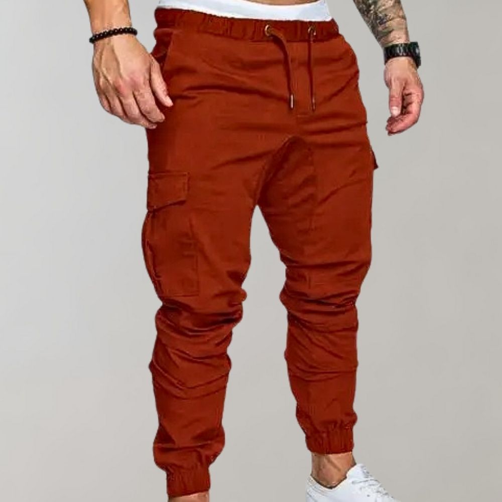 Casual cargo pants for men