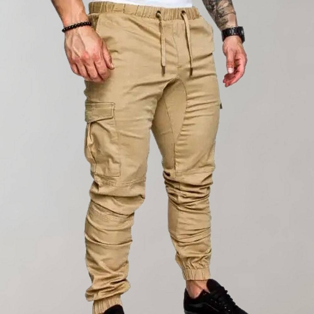 Casual cargo pants for men