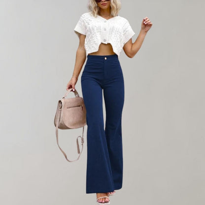 Chic high-waisted pants for women