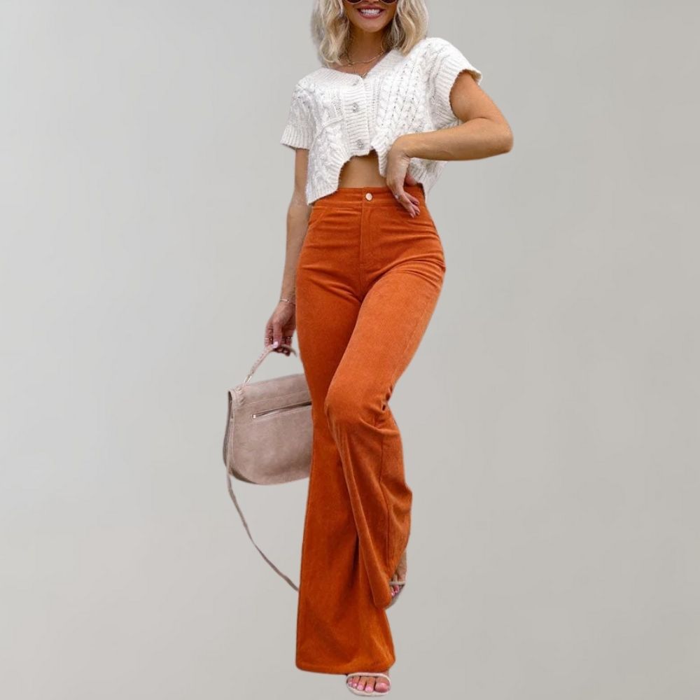 Chic high-waisted pants for women