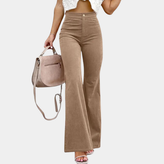 Elegant flared pants for ladies