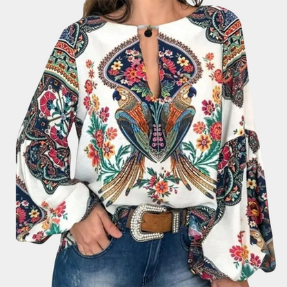 LP | Elegant and tailored winter blouse