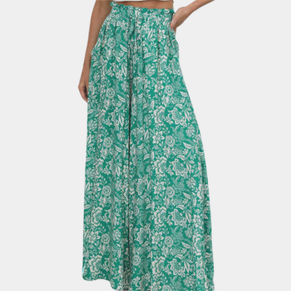 Elegant wide-leg pants for ladies