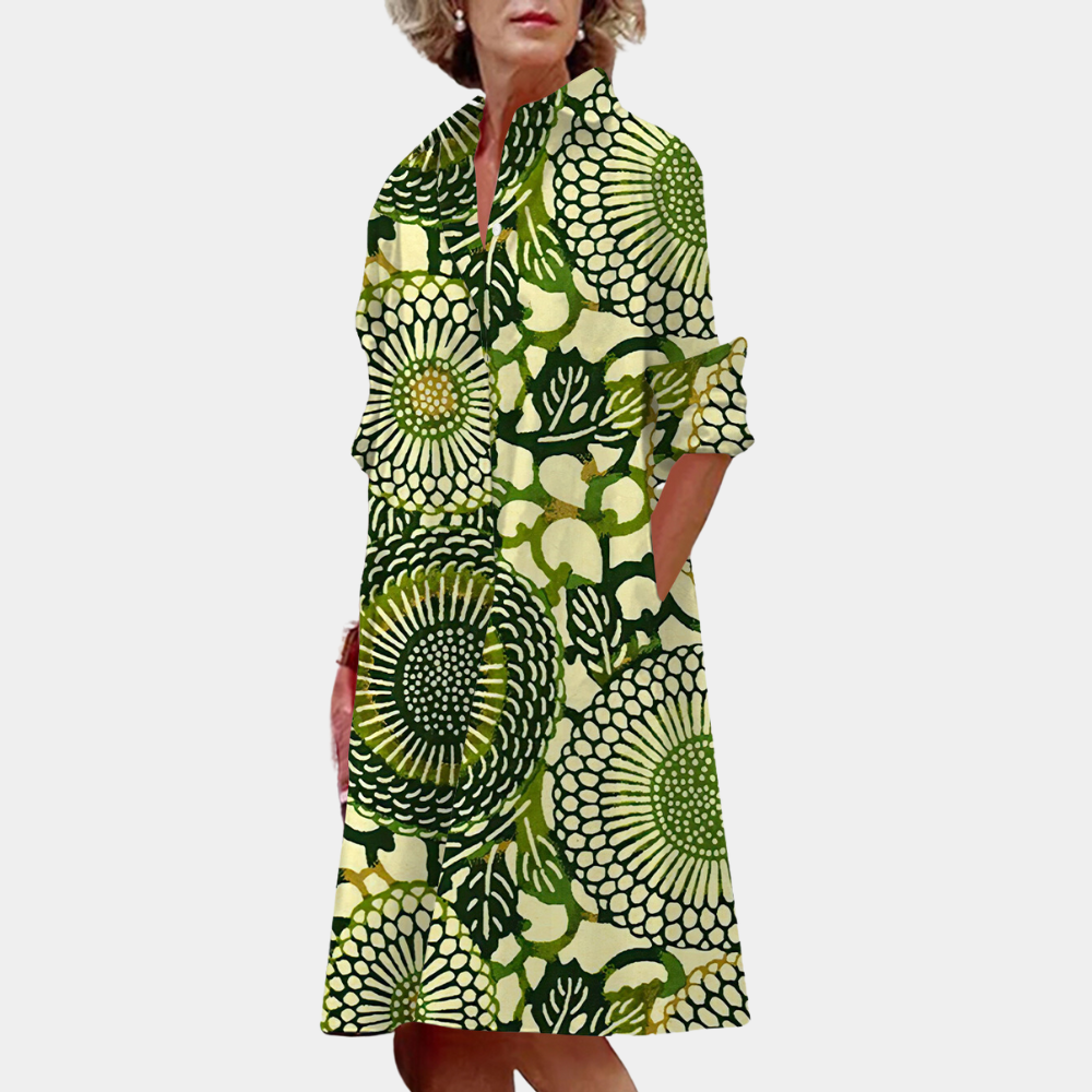 LP | Women's trendy midi dress with print