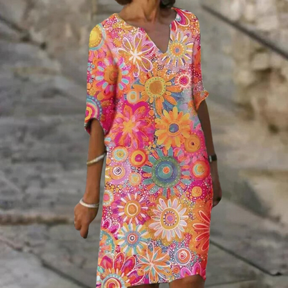 LP | Elegant summer dress with flowers