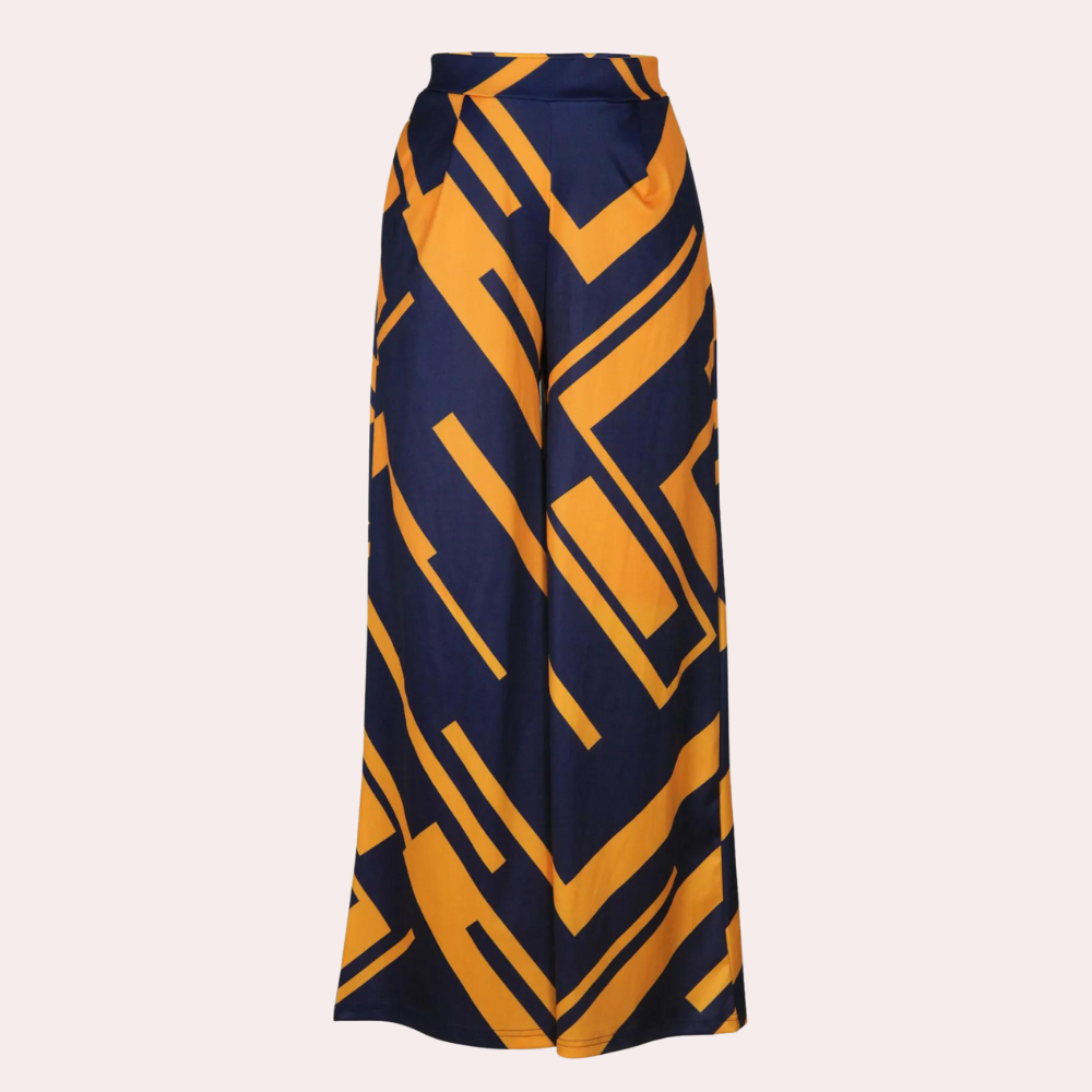 Wide trousers-with-high-waist-for-ladies