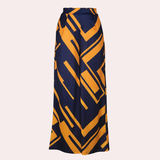 Wide trousers-with-high-waist-for-ladies