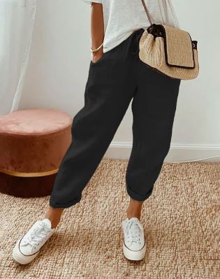Elegant cotton pants