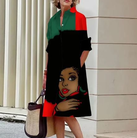 LP | Alice - printed shirt dresses