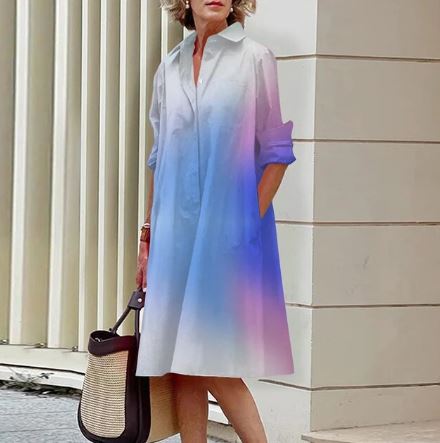LP | Women's dress with striped shirt