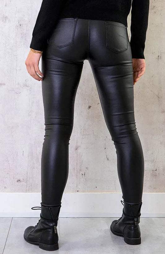 Olivia | Leather Skinny Pants | Tough & Chic | Perfect Fit