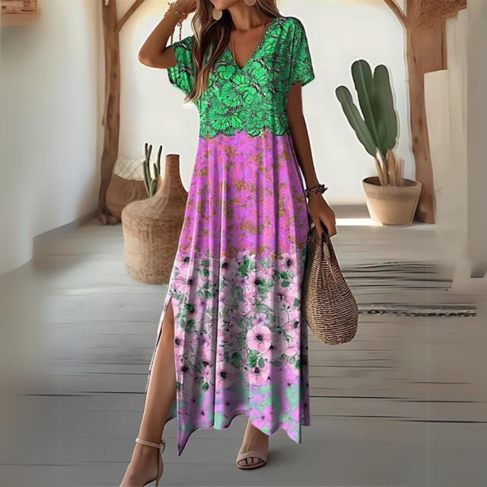 LP | Elegant and colorful dress