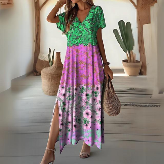 LP | Elegant and colorful dress