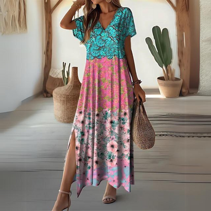 LP | Elegant and colorful dress