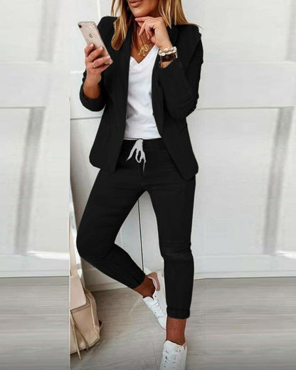 two-piece suit