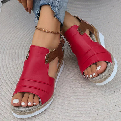 LP | Elegant women's wedge sandals