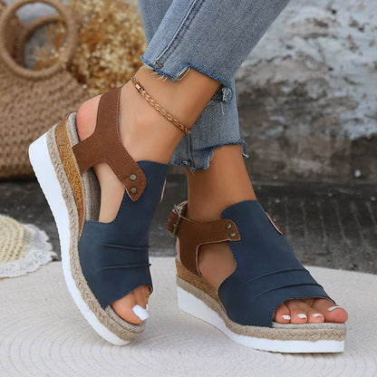 LP | Elegant women's wedge sandals
