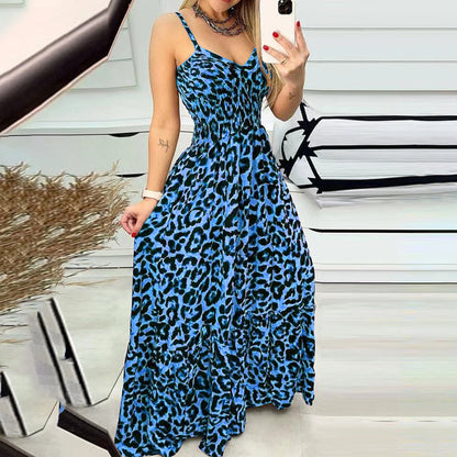 LP | Leopard print long dress