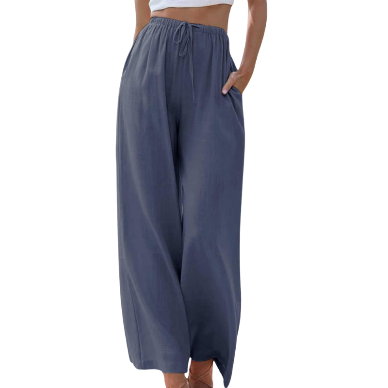 LP | High-waisted, wide-leg pants