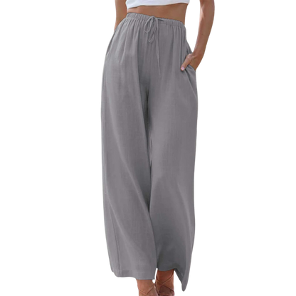 LP | High-waisted, wide-leg pants