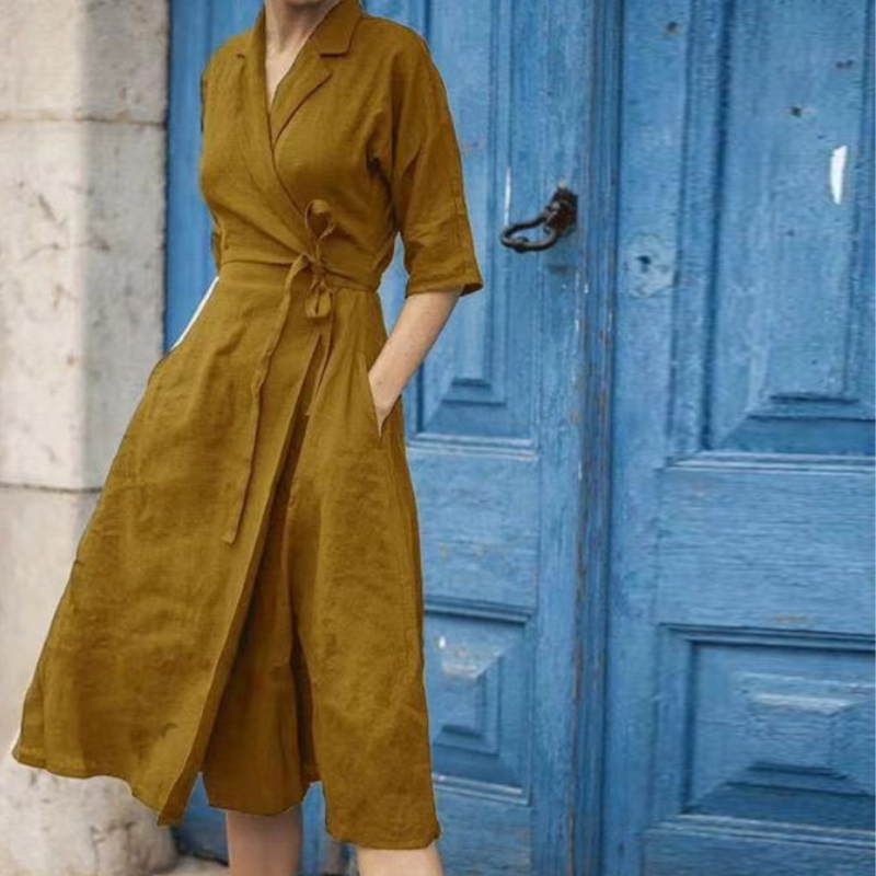 Beautiful long silly ladies dress