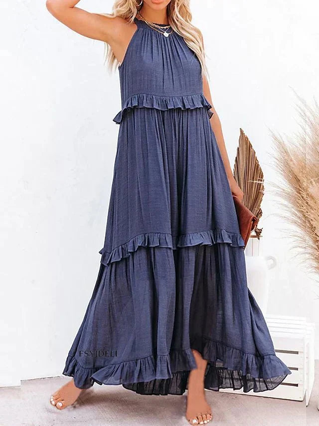 LP | Beach Dresses with Ruffles