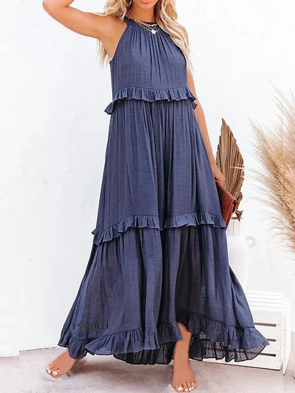 LP | Beach Dresses with Ruffles