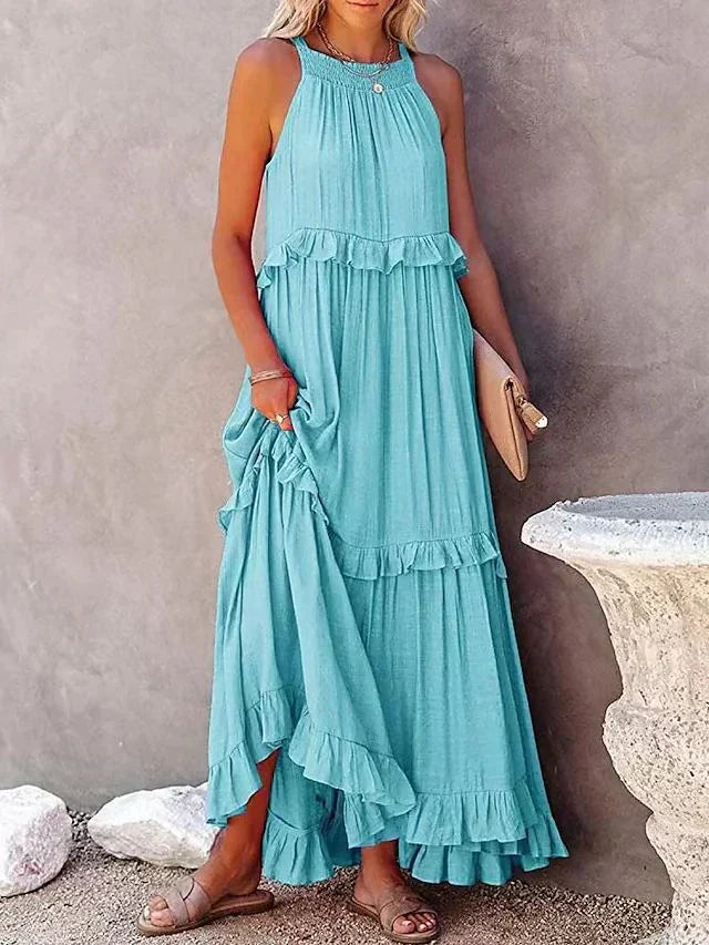 LP | Beach Dresses with Ruffles