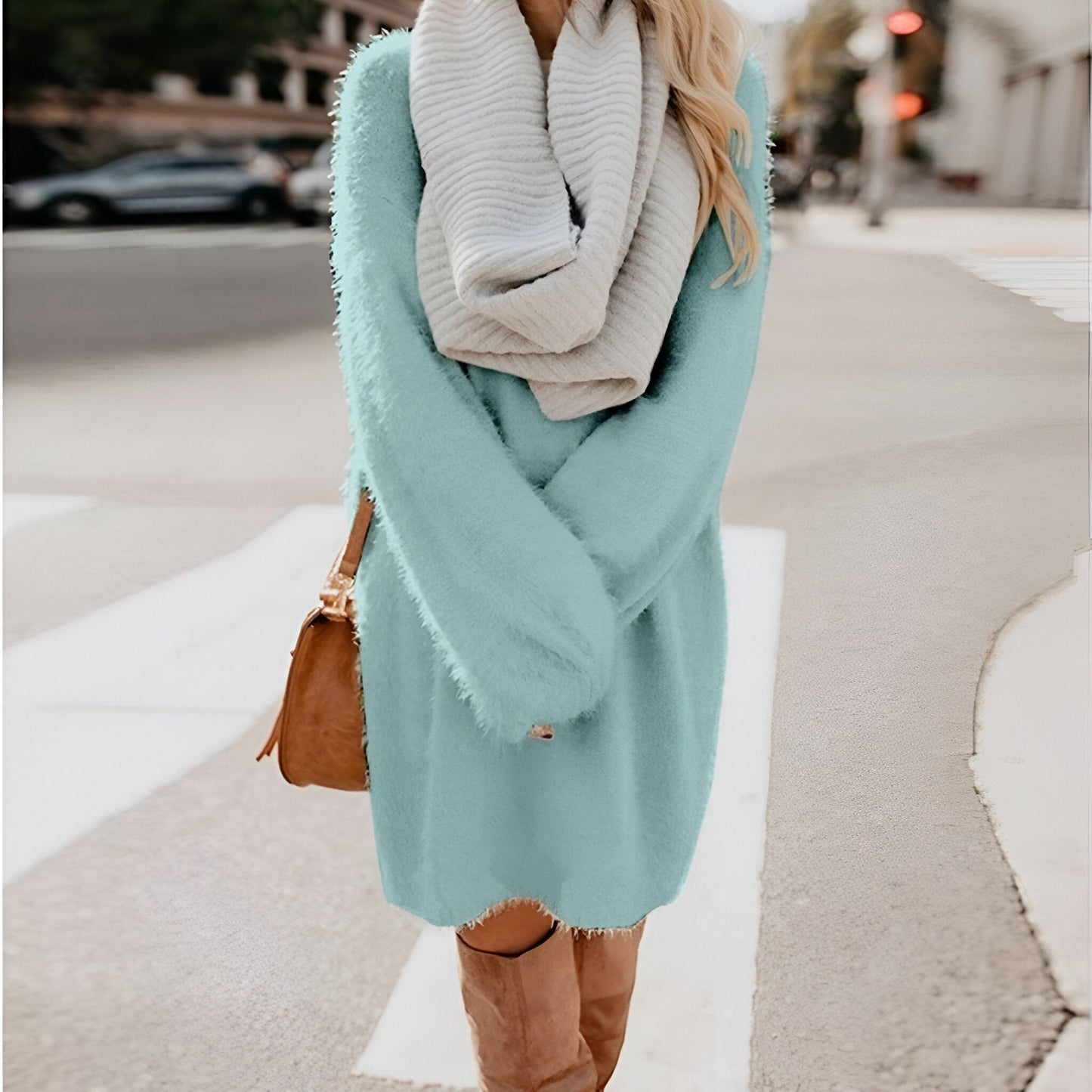 LP | Cozy knit dress