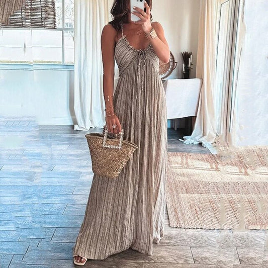LP | Brown Summer Dress