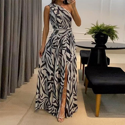LP | Fashionable dress with print