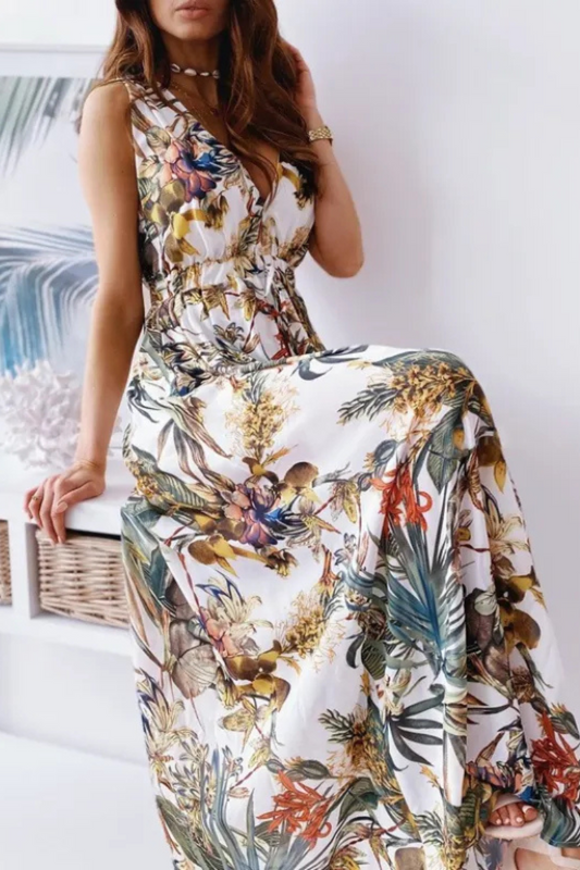 Elowen | Printed Tie Dress Women
