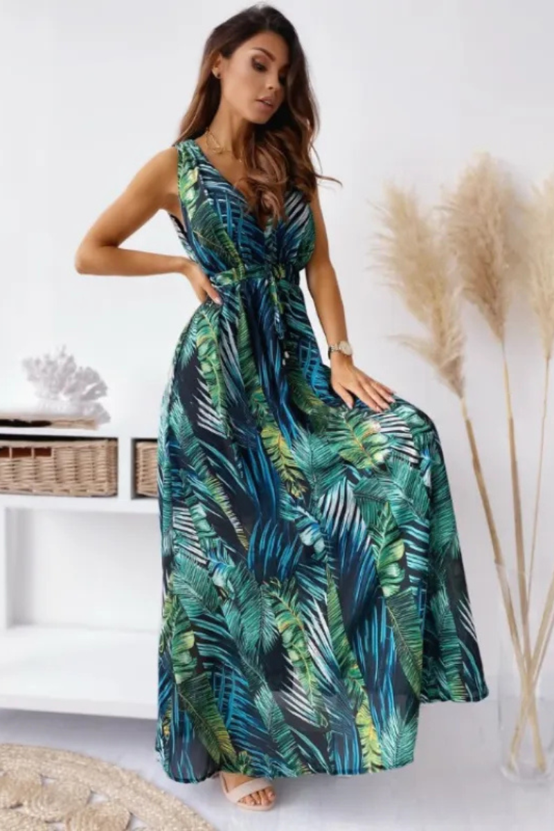 Elowen | Printed Tie Dress Women