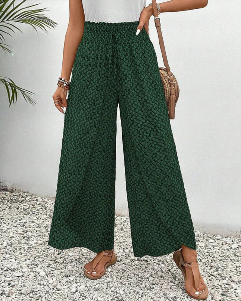 Maria Eugenia® | Elegant wide-leg pants
