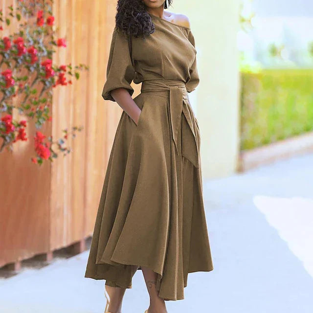 LP | Elegant dress with slit