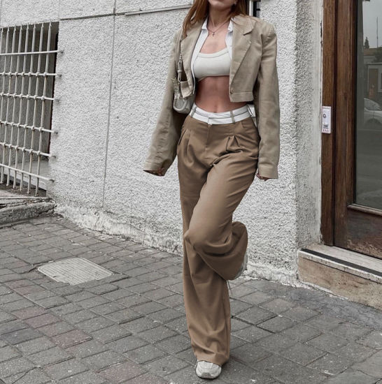 Diana - Fashionable high-waisted pants