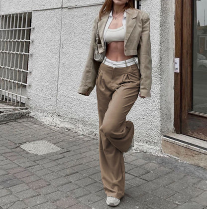 Diana - Fashionable high-waisted pants