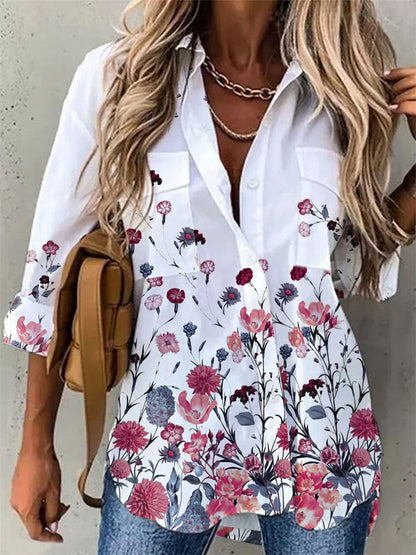 LP | Pretty blouse with butterfly print