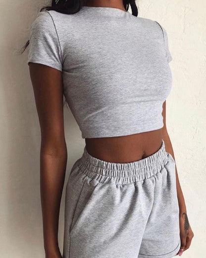 Bonnie - Women's casual shorts set - Elegant and versatile