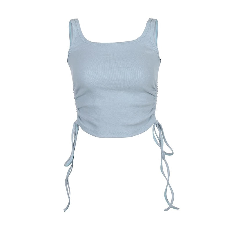 Vardi Dante™ Mimi Sleeveless cropped top | A short and elegant top