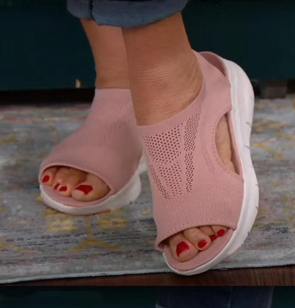 Comfortable slip-on sandals