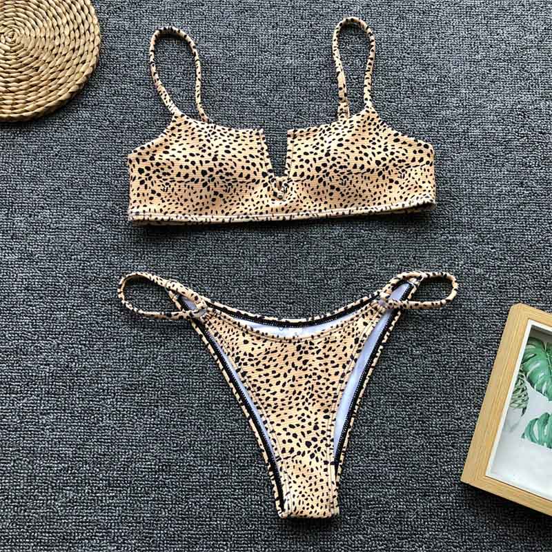 AquaLivv Brazilian V-Neck Bikini
