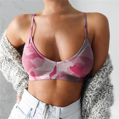 Coco Camouflage Crop Top | A cool, feminine summer top