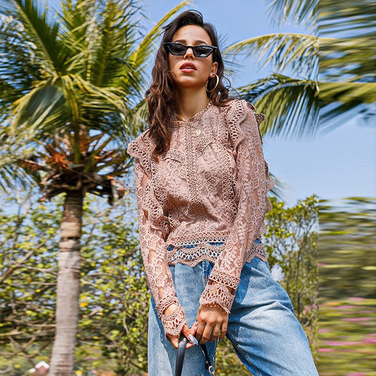 Vardi Dante™ Kelly Lace Blouse | An elegant summer blouse for women