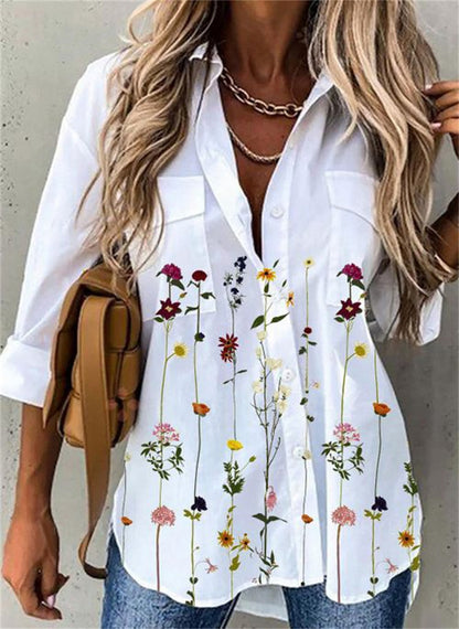 LP | Pretty blouse with butterfly print