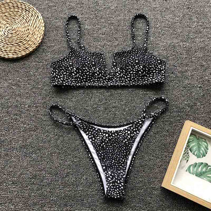 AquaLivv Brazilian V-Neck Bikini
