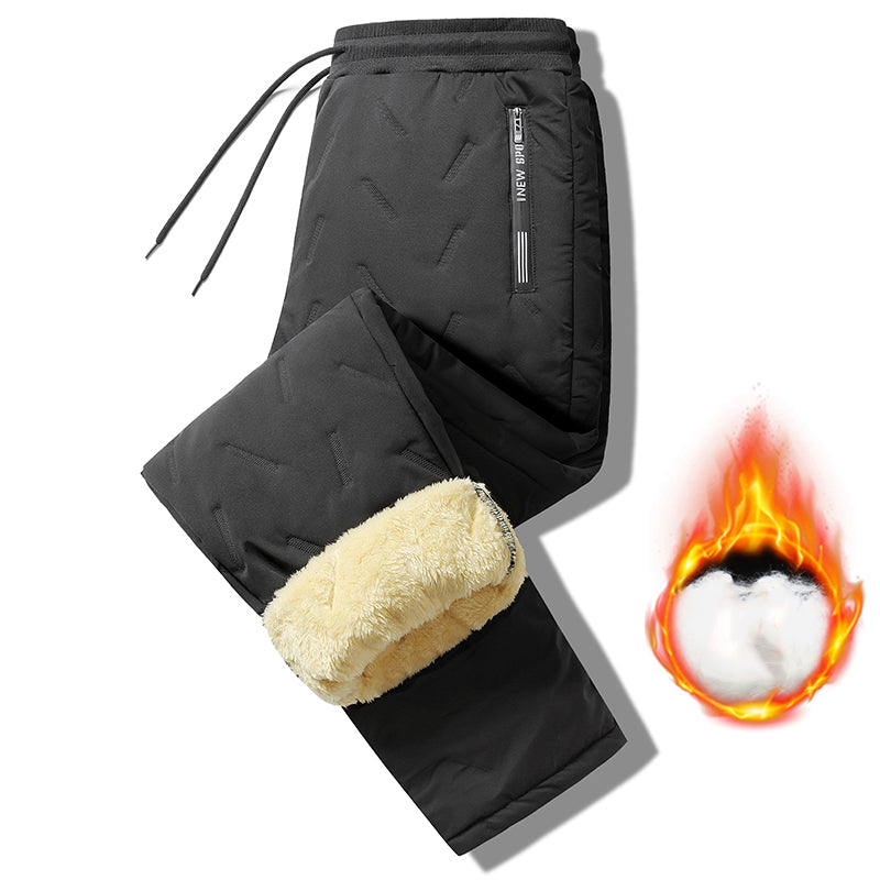 Jens | Warm, thick lambswool jogging pants for women