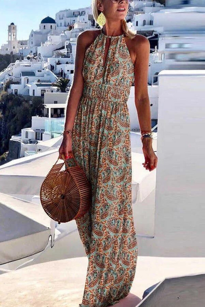 LP | Maxi dress with colorful print