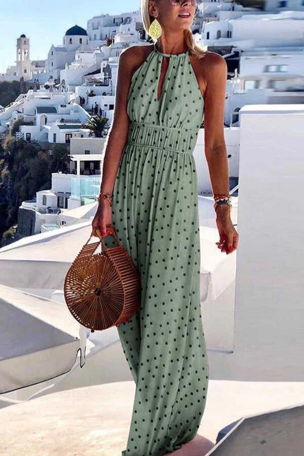 LP | Maxi dress with colorful print
