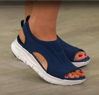 Comfortable slip-on sandals